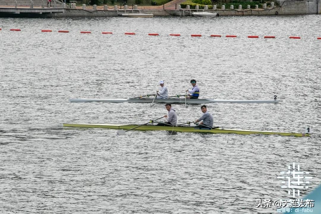 马栏河上比赛！看见奥运冠军了！
