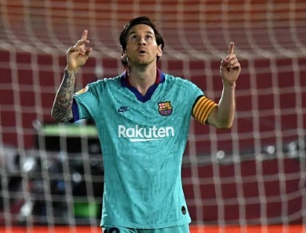 巴塞罗那梅西最新比赛消息,梅西打马洛卡帽子戏法