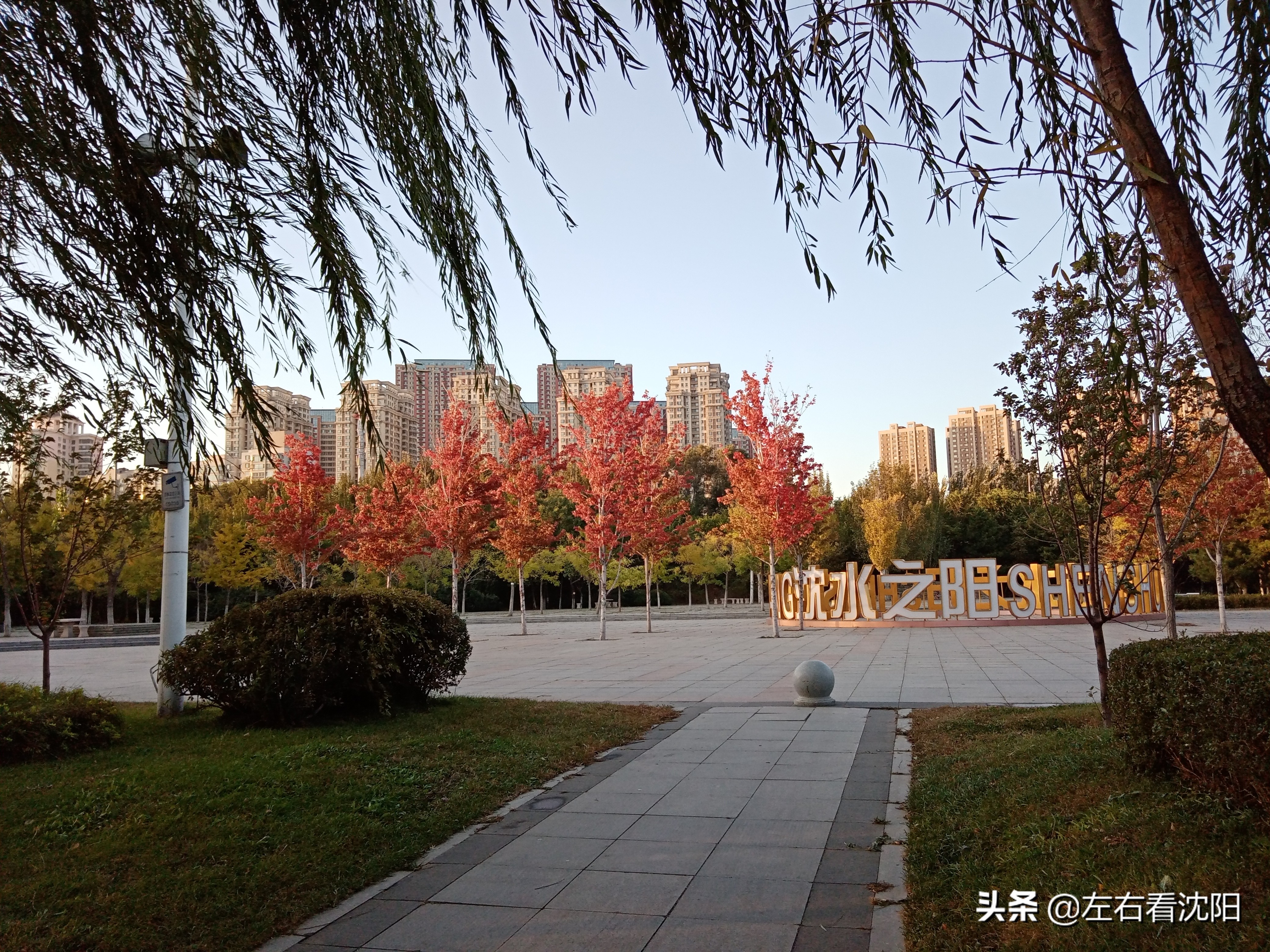 沈阳沈水湾公园看日出,沈阳浑河看海的地方