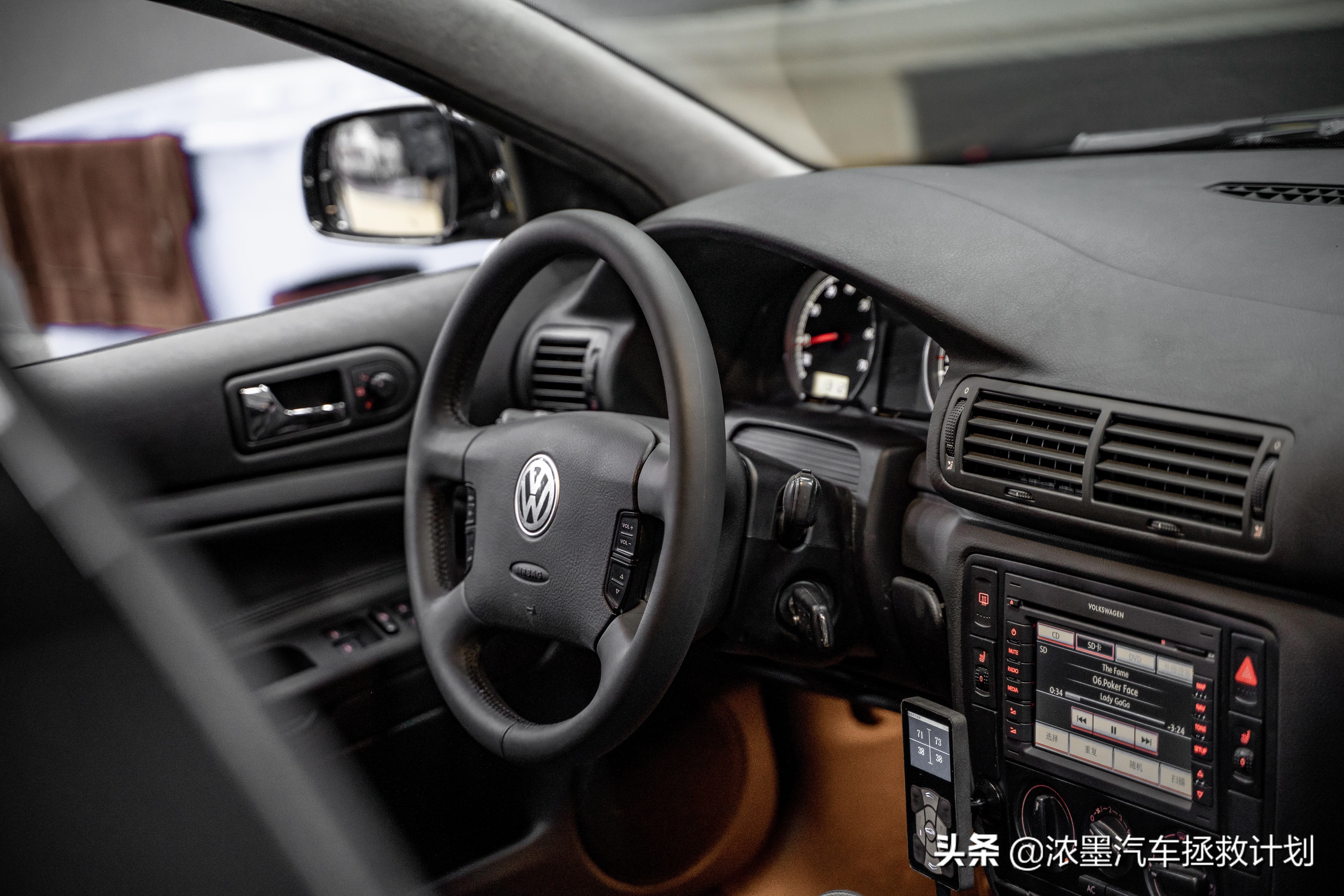 情怀老车帕萨特b5翻新,经典老车b5帕萨特翻新复活