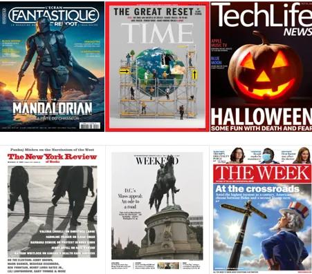 云上外刊亭第20201031期分享：报纸杂志好书推荐