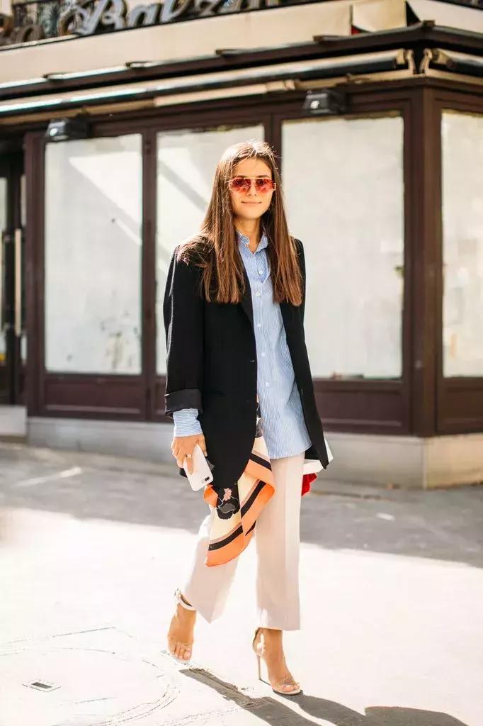 丝巾过时不,丝巾系的不只是精致时髦更是品味