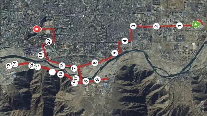 2021拉萨半程马拉松四分之一,拉萨市半程马拉松五公里