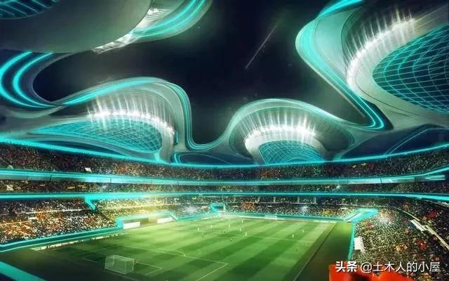 许家印策划,许家印建设世纪足球场