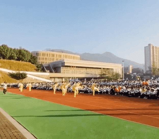 珠海第一中学校运会,珠海一职校运会开幕式