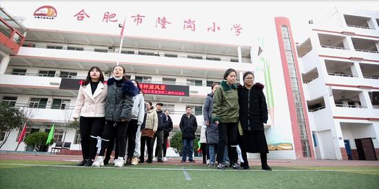 合肥市习友路小学课间操比赛,合肥市竹溪小学广播体操