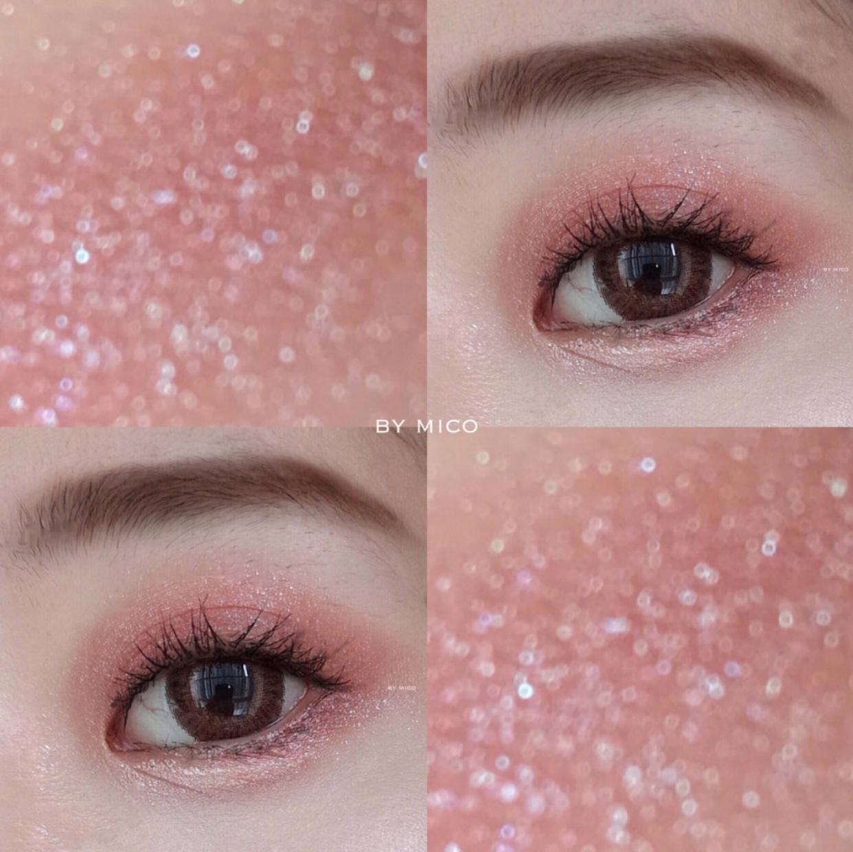 一块钱眼影盘100色,一百多块的眼影超闪