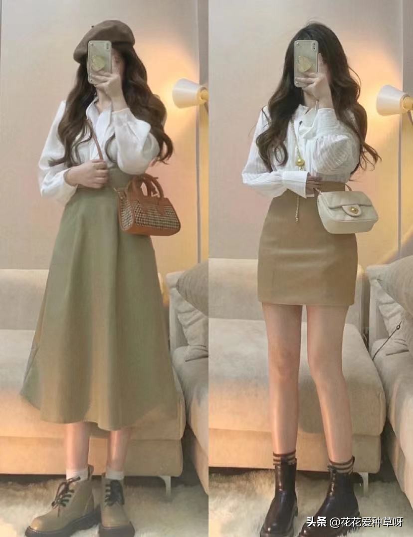 极致温柔的气质早秋穿搭