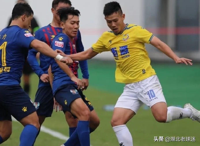 四支湖北球队打中乙？湖北华创升级几成定局，武体也有望被动冲乙