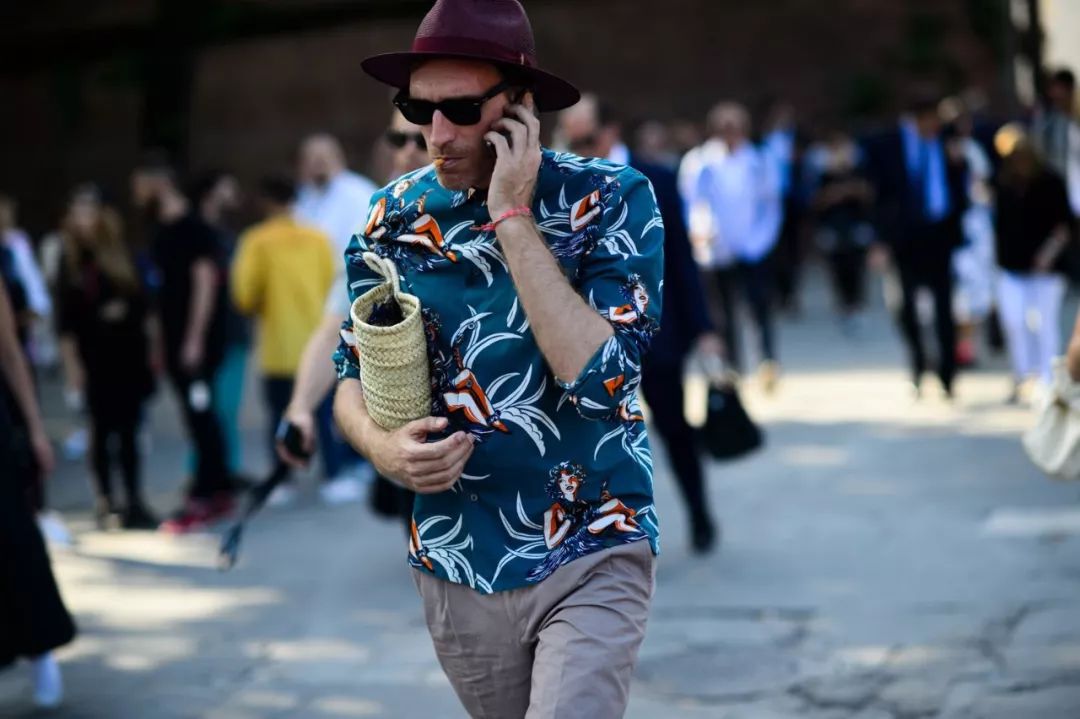 夏威夷衬衫搭配夏日,夏威夷衬衫夏日风