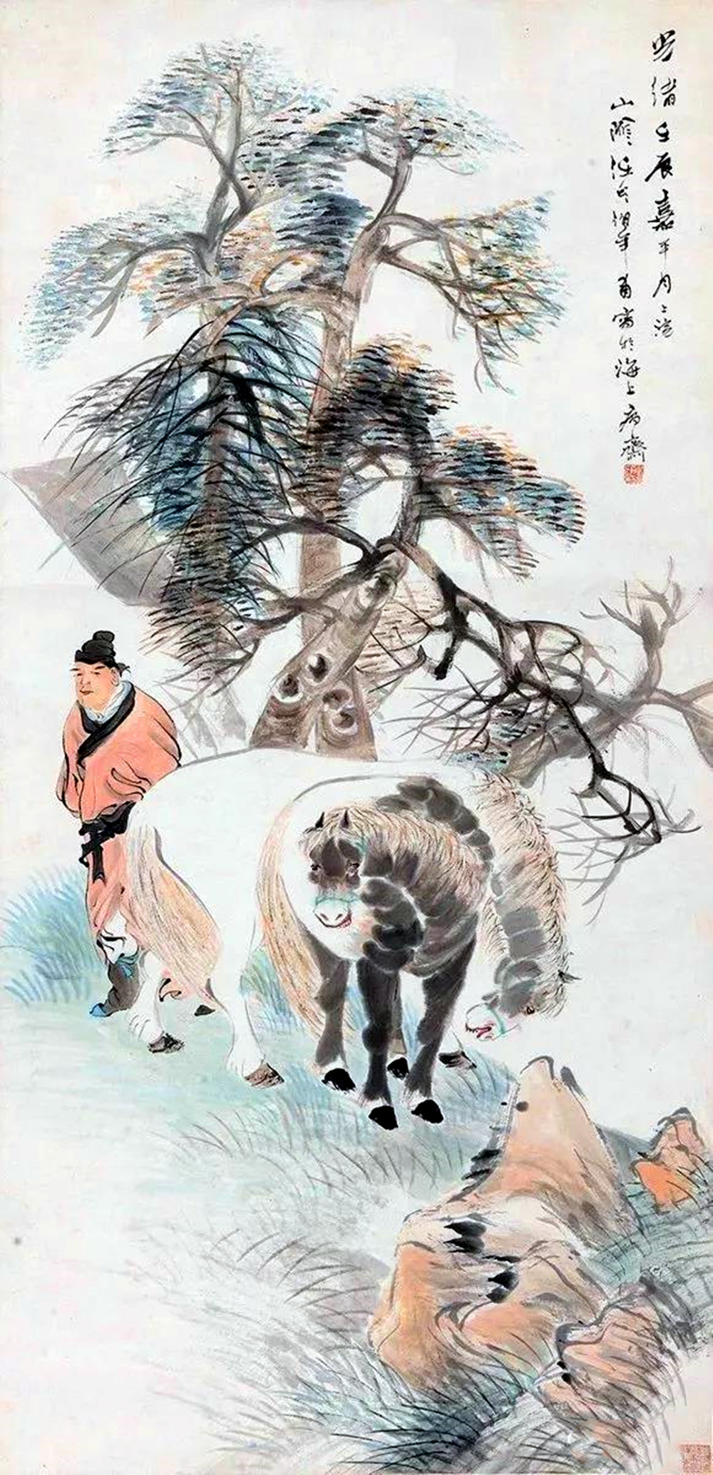 任伯年绘画珍赏 (任伯年笔下的经典人物画高清80幅)
