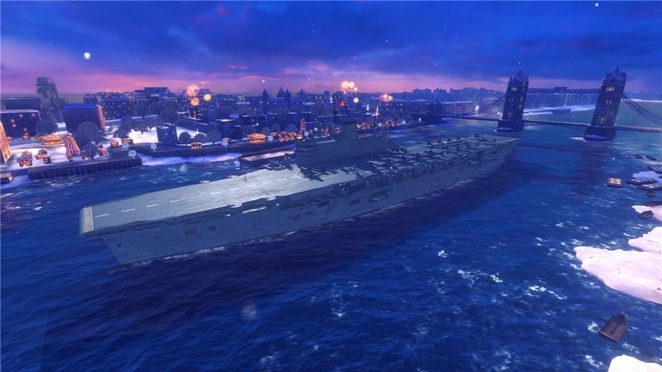 战舰世界闪击战：橡木之心，荣耀出击！Y系航空母舰抢鲜体验