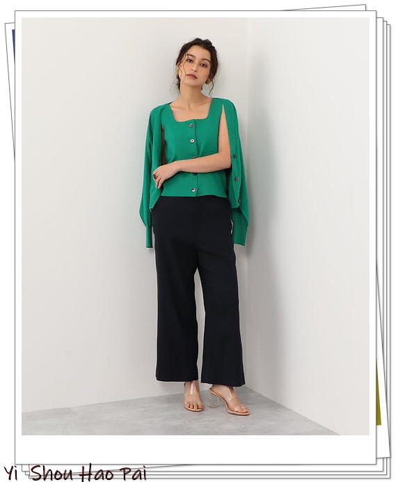 夏季亚麻宽松洋气7分裤,亚麻棉牛仔直筒裤穿搭