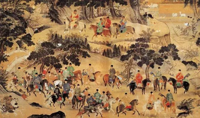 古画中的体育运动,古画中的运动