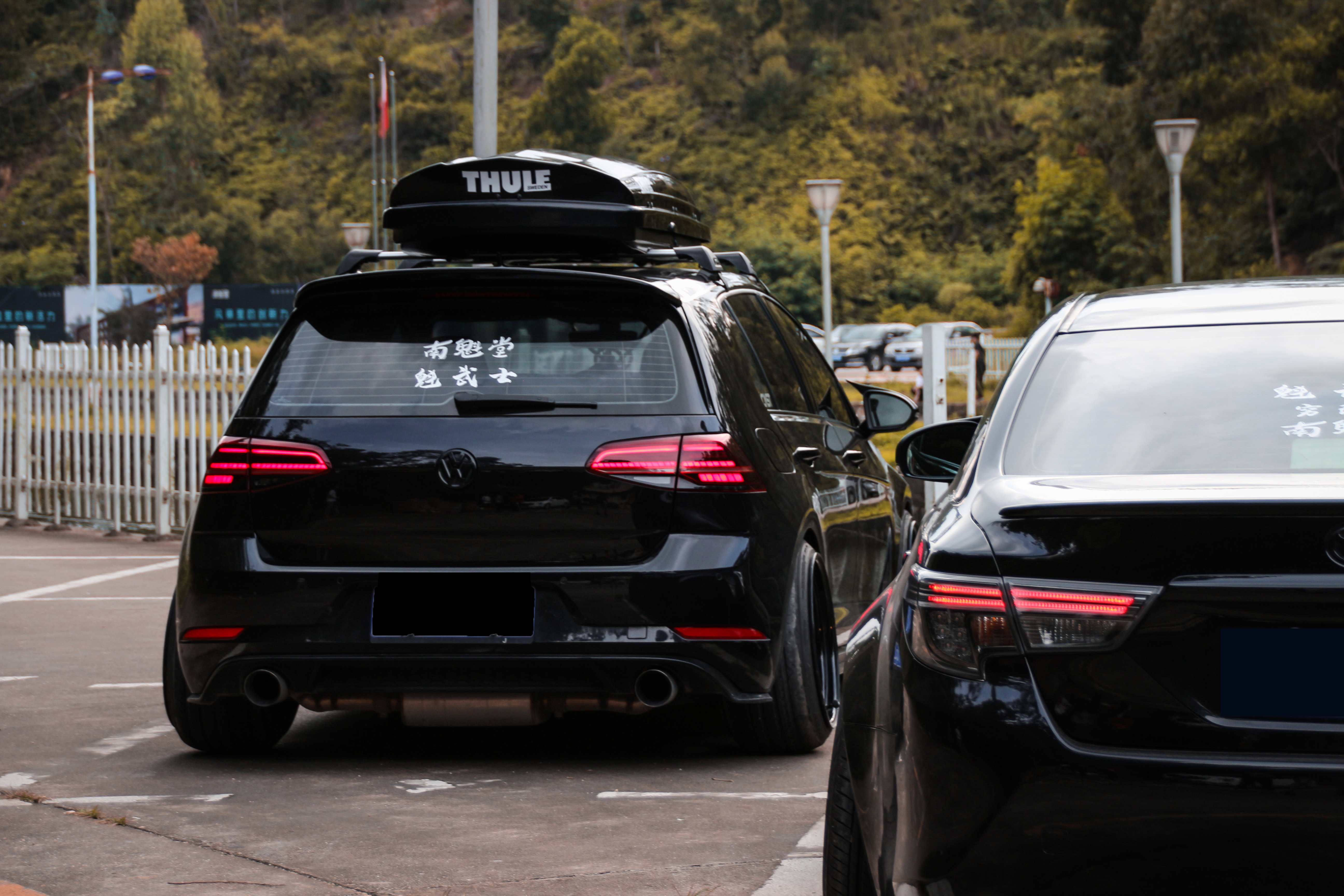 18款高尔夫r-line改装,高尔夫r轻改