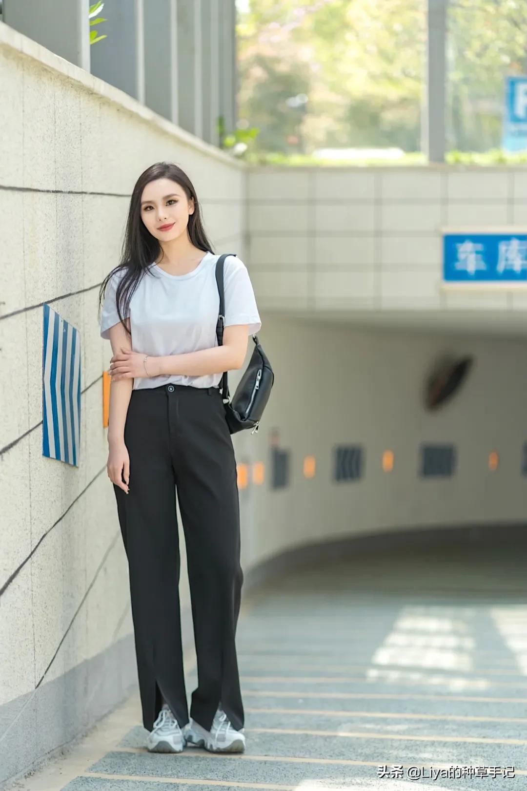 剪刀裤适合什么体型,剪刀裤时髦有型