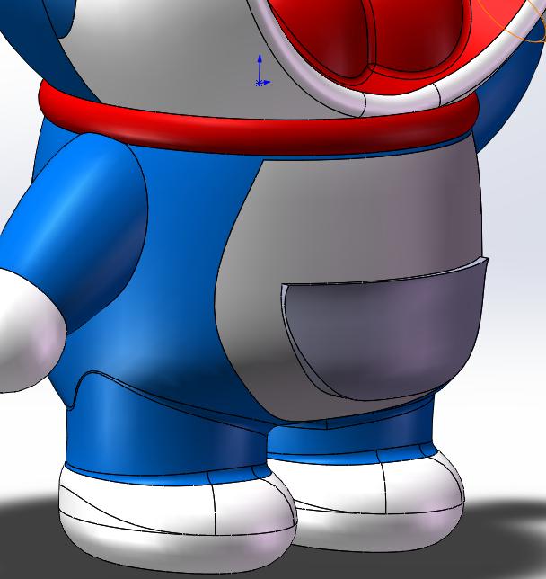 哆啦a梦3d建模教程solidworks,3d建模制作哆啦a梦地图