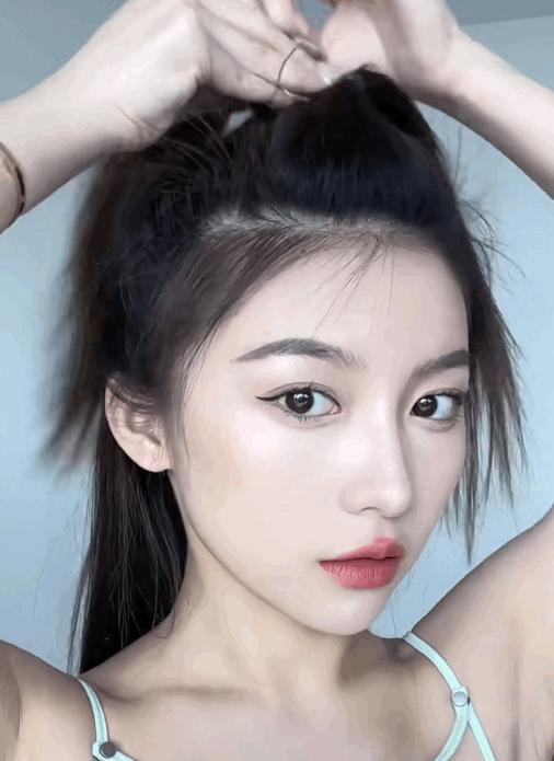 颅顶低如何拯救马尾发型,颅顶高可以拯救高发际线吗