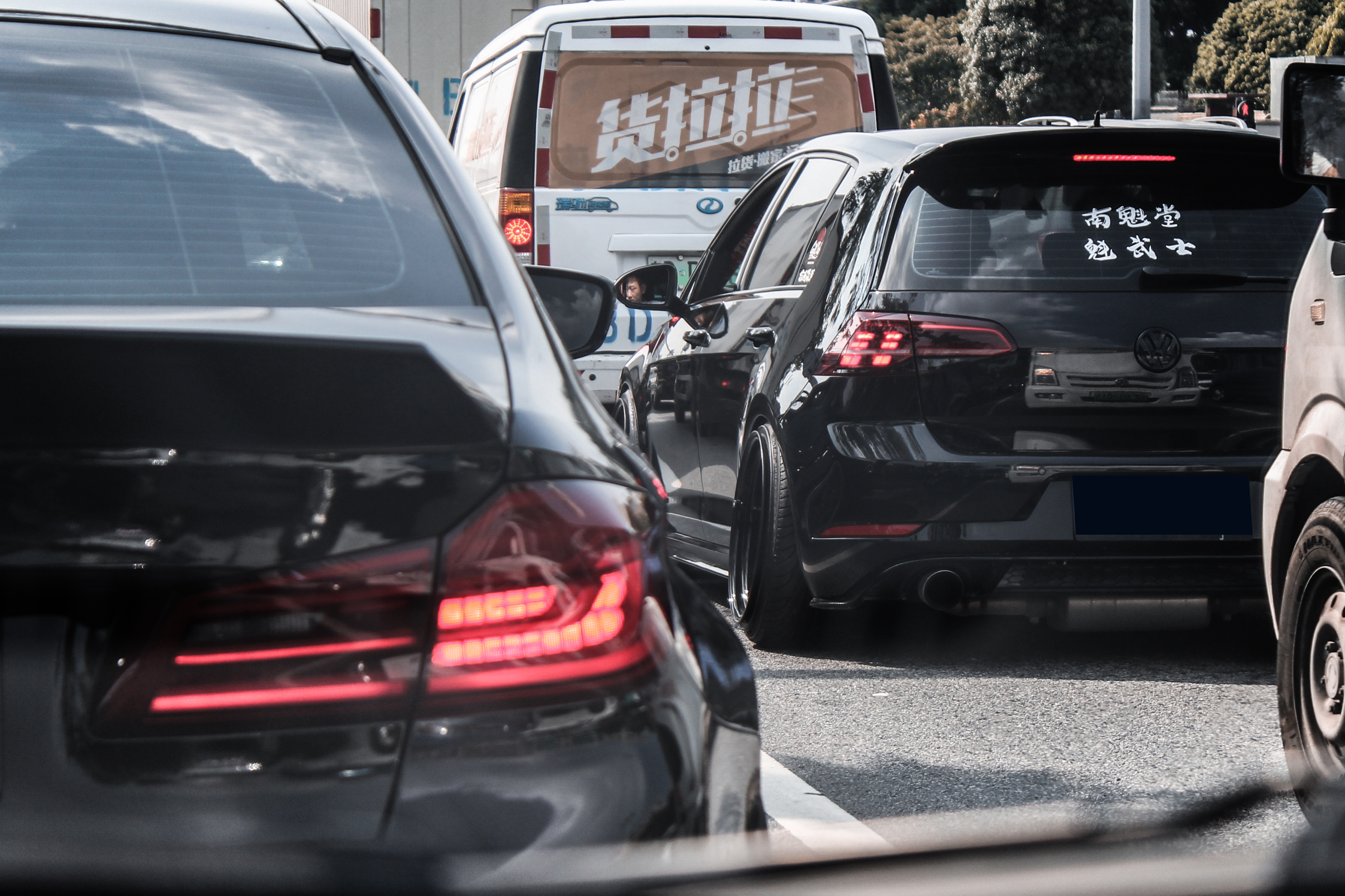 18款高尔夫r-line改装,高尔夫r轻改