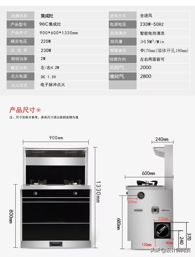 集成灶侧吸和顶吸,集成灶和顶侧双吸油烟机哪个好
