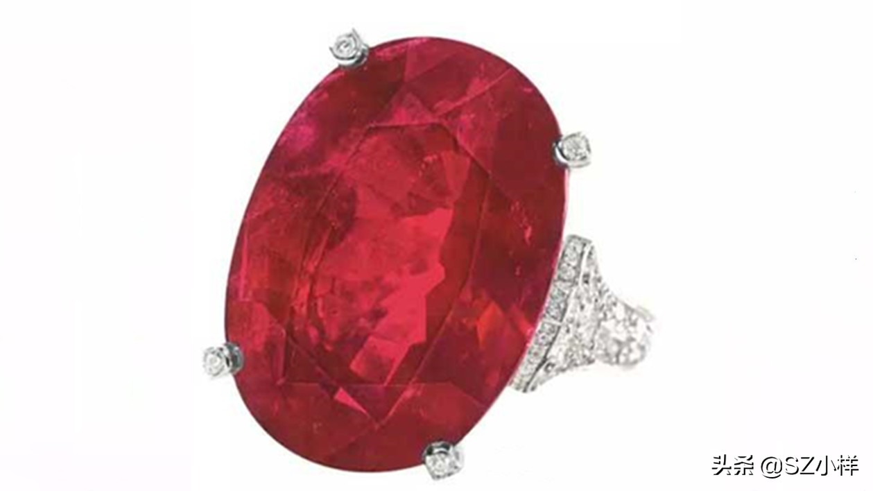 国外顶级红宝石原石1.2亿美元,8克拉红宝石2亿