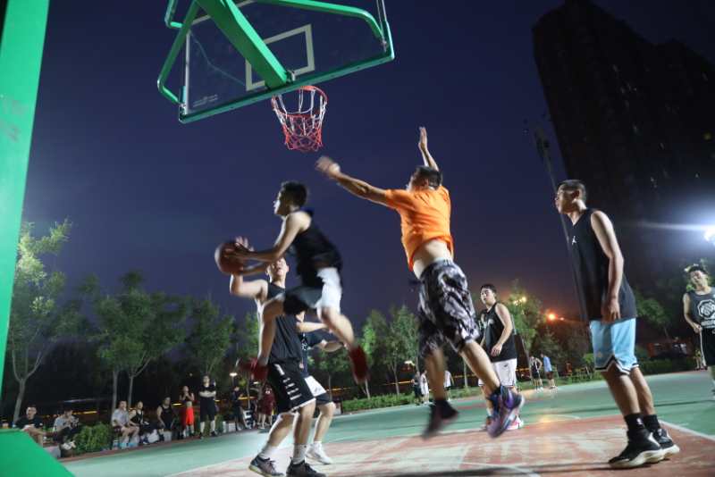 沈阳市浑南夜景,浑南全运村灯光秀