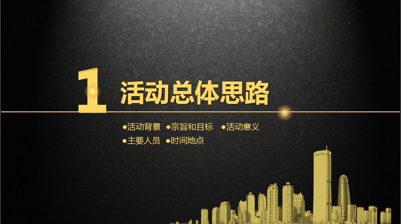 商场营销活动策划方案ppt模板,营销战略和营销计划ppt免费下载