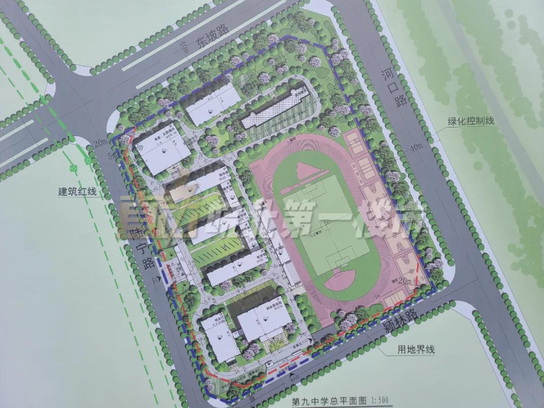 阜阳即将建的学校,阜阳未来学校占地面积