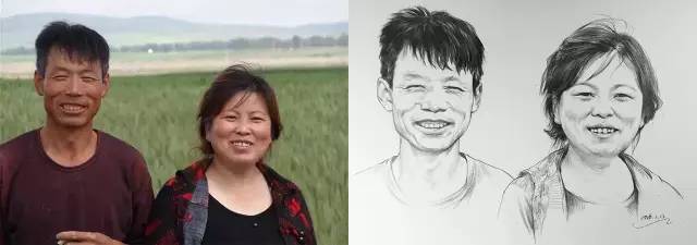 如何画出夸张的人物肖像画,当灵魂画手模仿大师作画