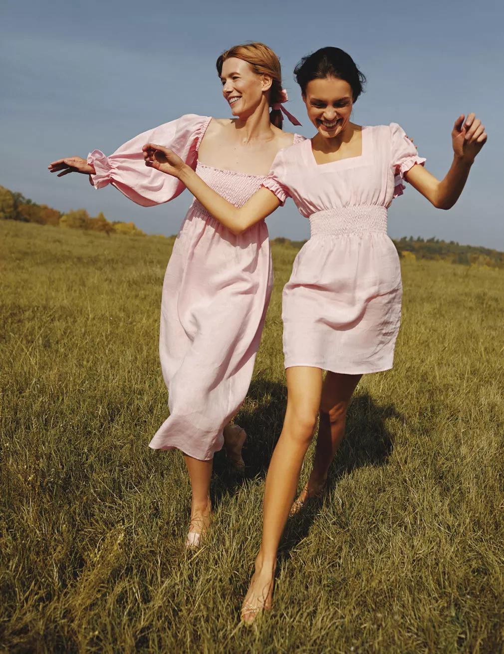 夏日就穿糖果色连衣裙，贼靓，回头率200%