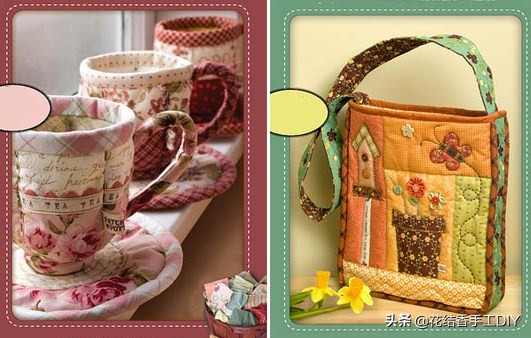 手工小方块布简单又漂亮,小布块手工简单