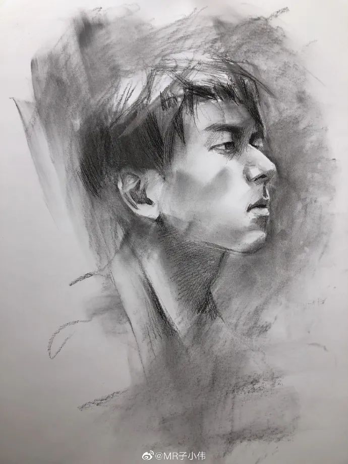 画一幅素描100万笔，胡歌、李现、迪丽热巴在他笔下全都画活了