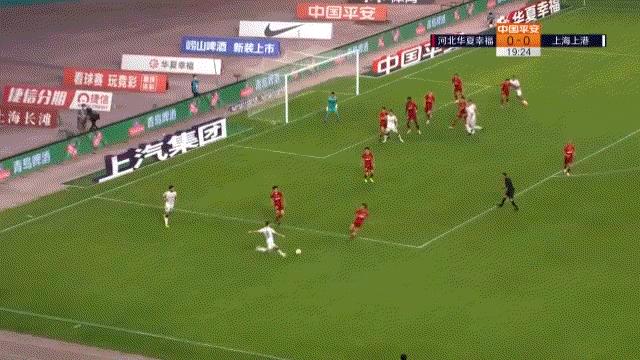 华夏幸福中超比赛,上港与华夏幸福中超18轮