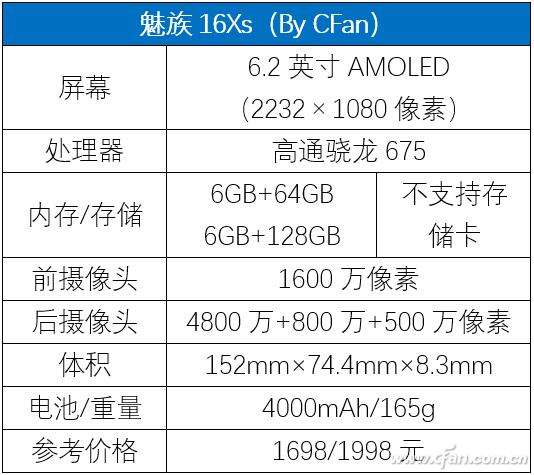 魅族16xs深度评测,魅族16x和16xs评测对比