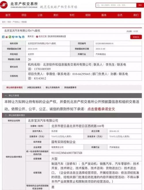 宝沃汽车退车,宝沃汽车大降价