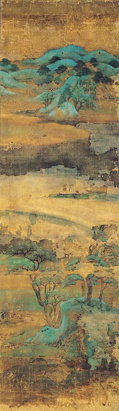 日本画中国画值钱么,日本绘画宋朝绘画影响