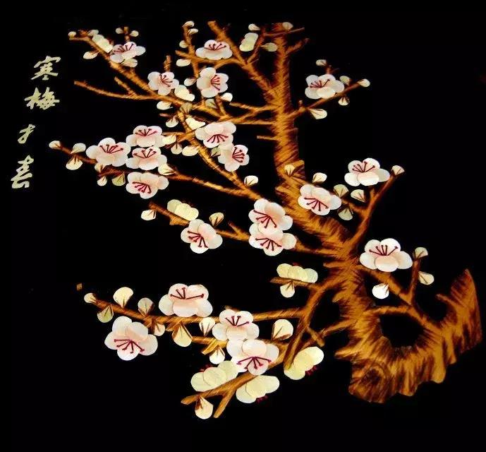 麦秆画芦苇画,最好看的麦秆画