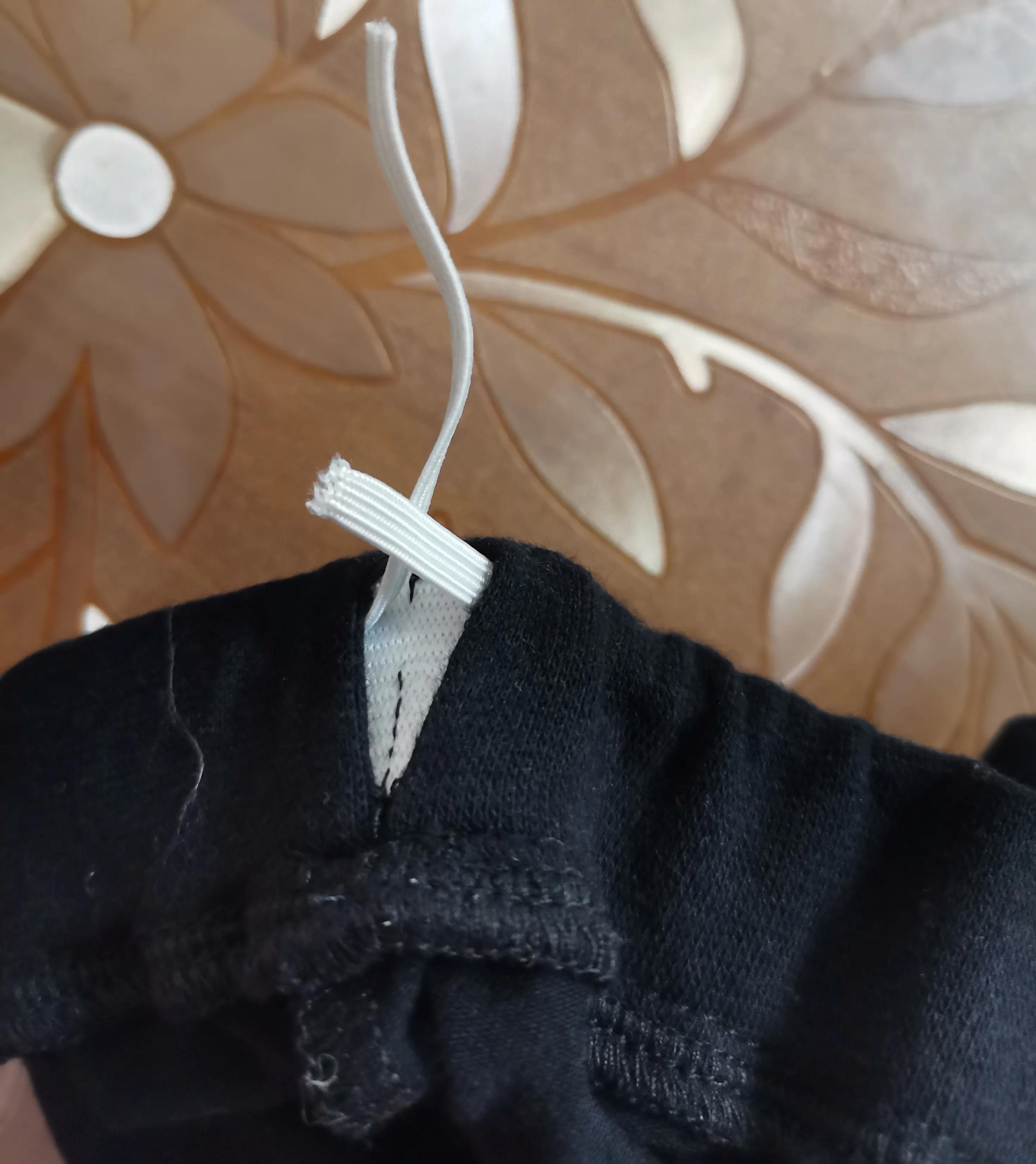 裤头宽了怎么改窄针法,裤头太宽了怎么改小