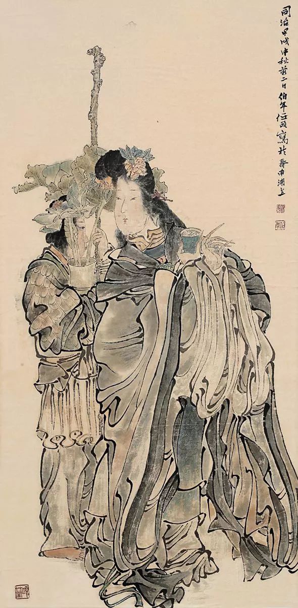 任伯年高清人物画 (海派任伯年人物画价值)