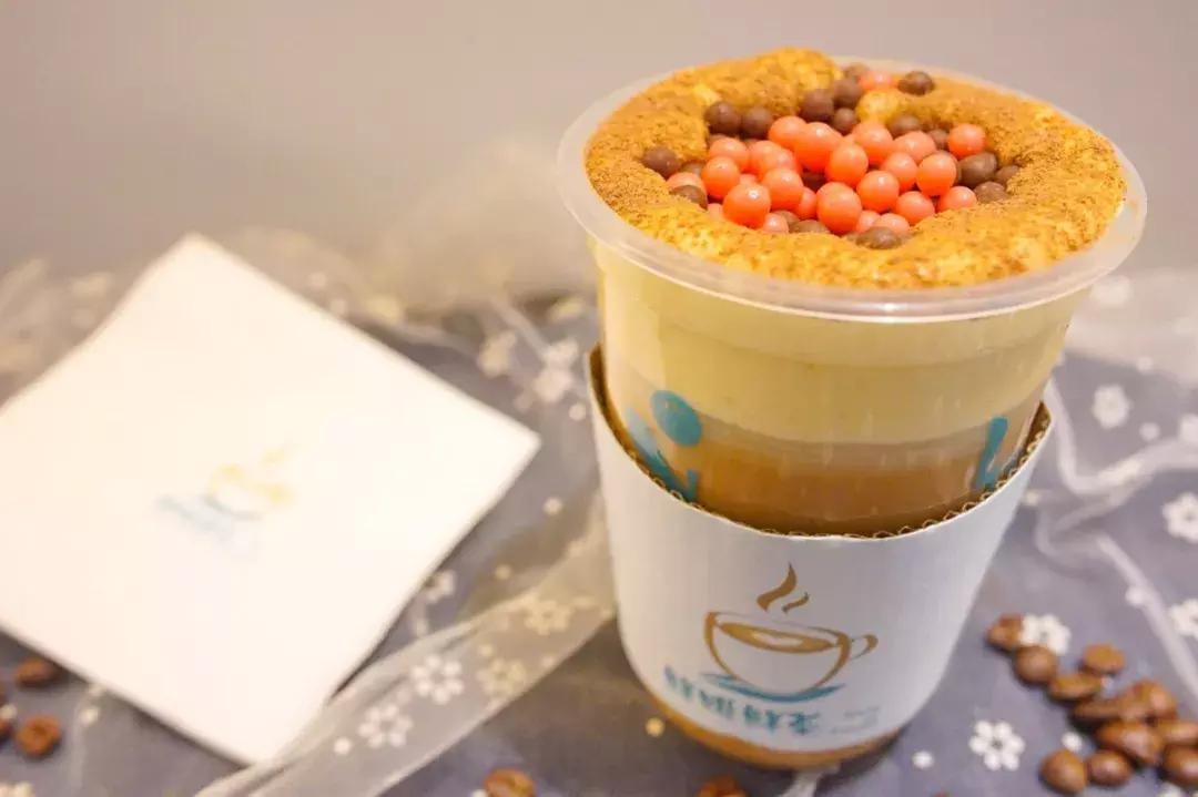 拥有台式小清新的茶饮咖啡结合所，很多人都点这杯……