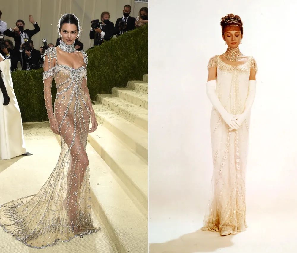 谷爱凌metgala红毯2021,红毯经典造型metgala