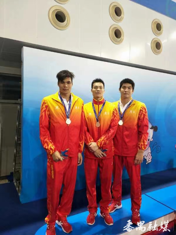 广东省运会水球比赛,广东水球队夺冠