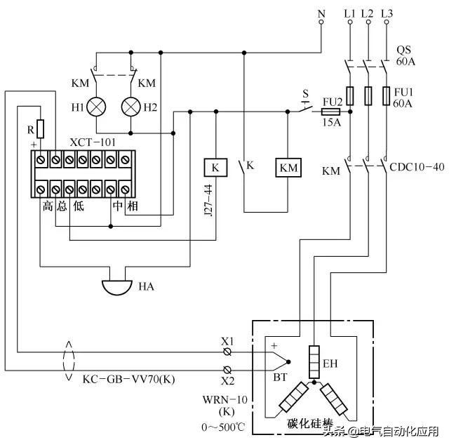 常用电气控制电路图设计方法,电气自动控制电路图