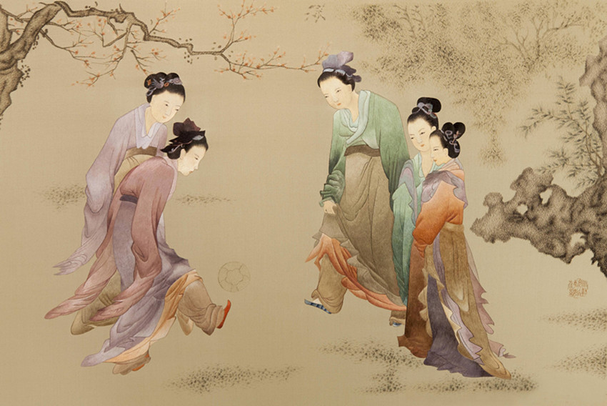 中国古代足球是为了军事吗,古代中国足球玩的好不