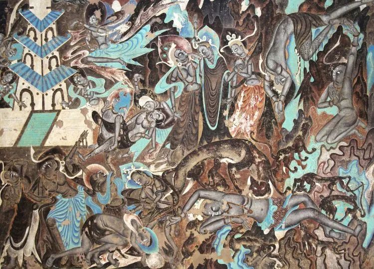 敦煌壁画体验,走进敦煌光影艺术展