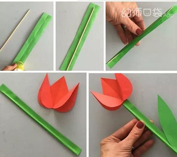 6-12岁手工制作三八妇女节贺卡,5-6岁大班创意手工三八妇女节