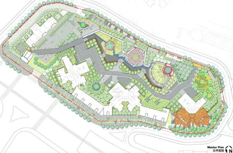 住宅区景观植物配置,居住区景观设计要点和方法有哪些