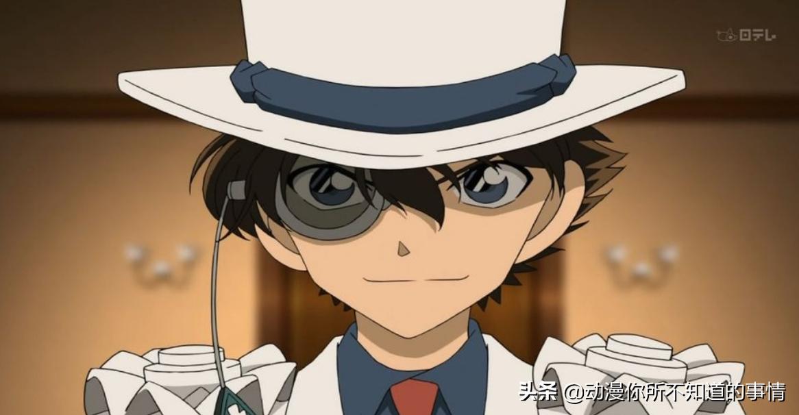 柯南怪盗基德的介绍,柯南发现怪盗基德的真面目