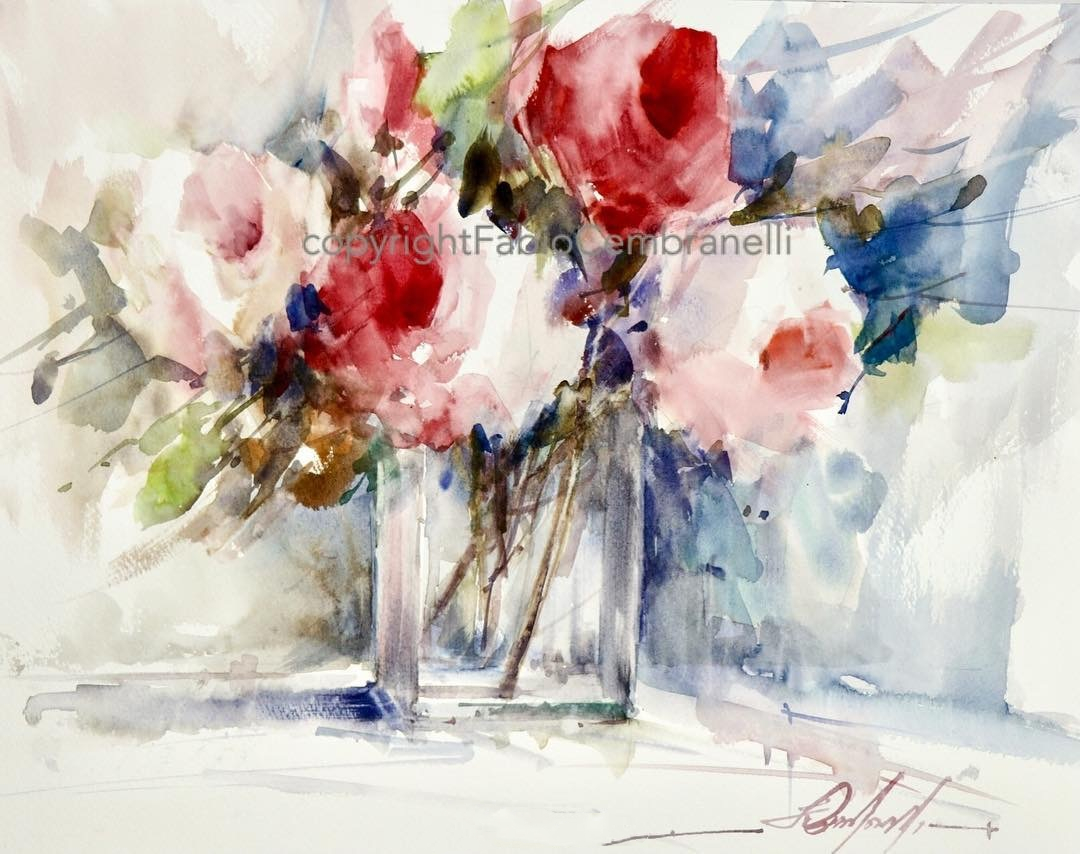 水彩世界画家风景作品,巴西水彩艺术欣赏