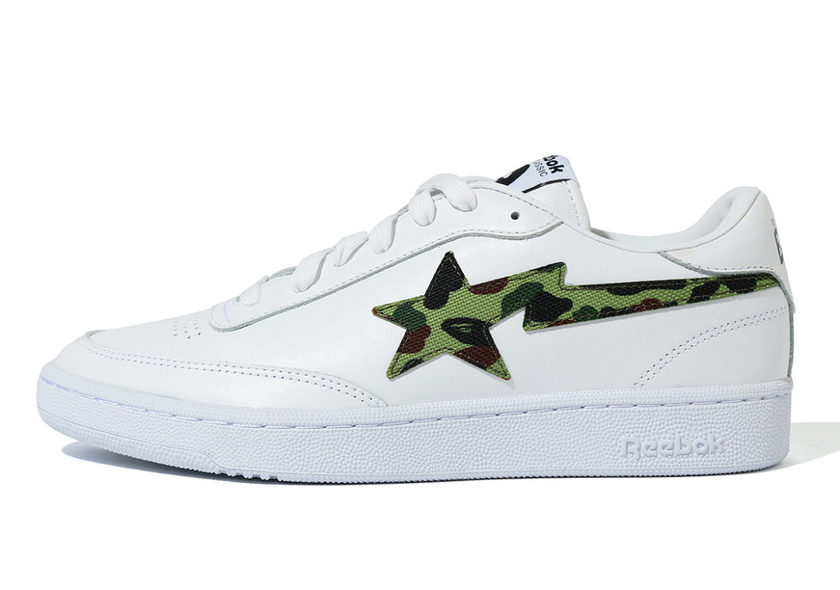 BapexReebokClubC入手难度有点大